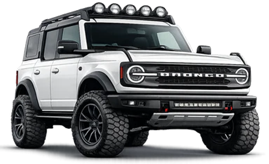 BRONCO 21-25 carbon fiber parts by Royal Performance