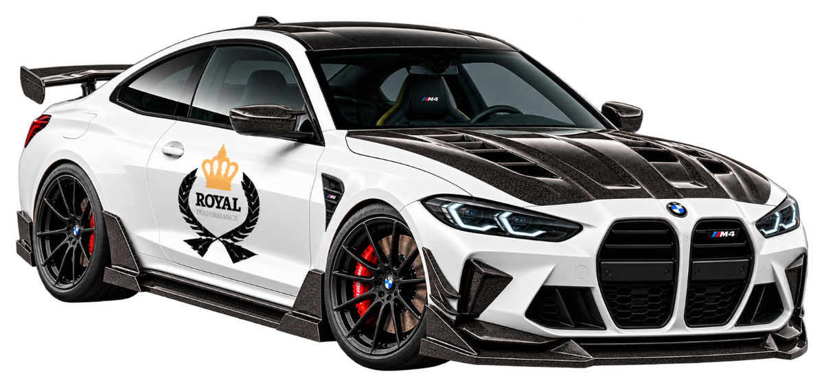 BMW M4 carbon fiber parts by Royal Performance