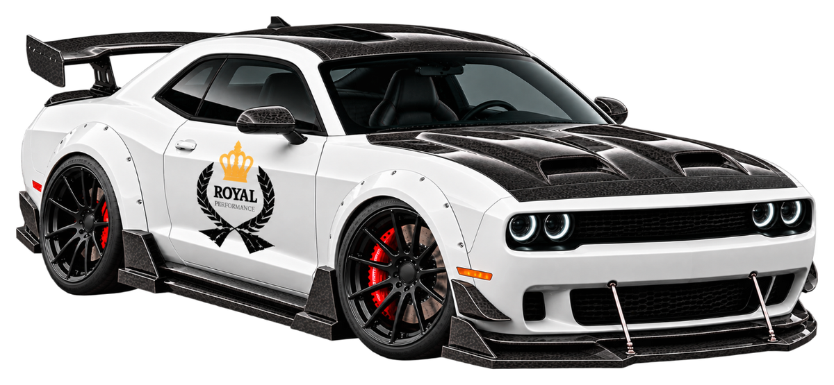 CHALLENGER 15-23 carbon fiber parts by Royal Performance