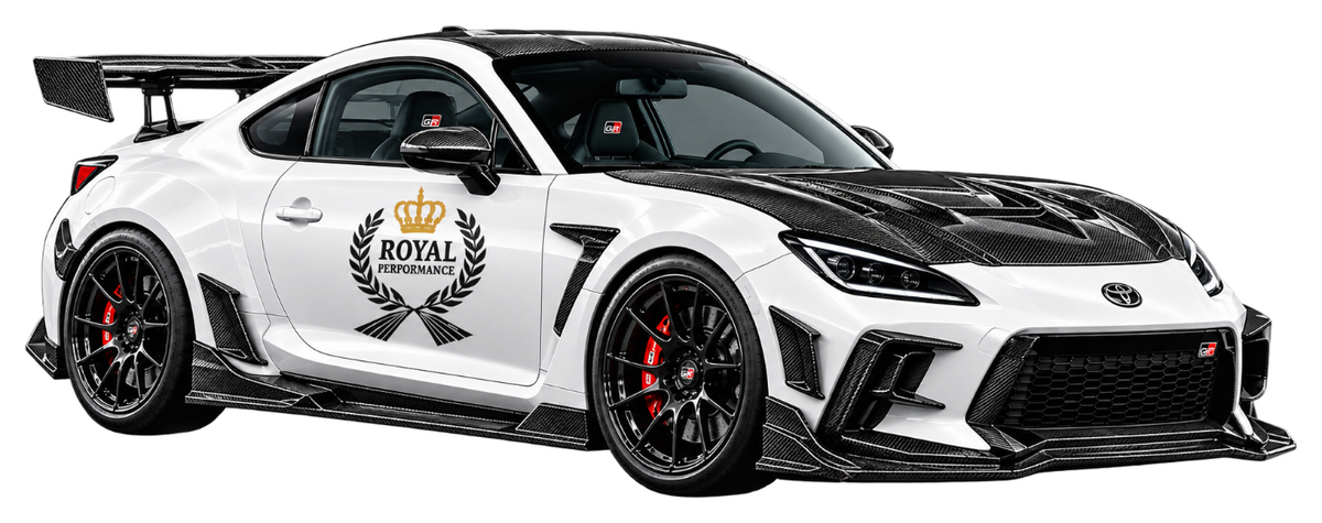 TOYOTA GR86 / FR-S carbon fiber parts by Royal Performance