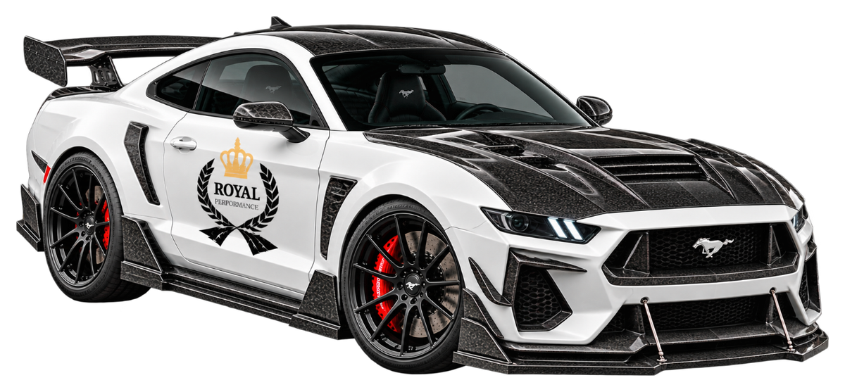 MUSTANG 24+ carbon fiber parts by Royal Performance