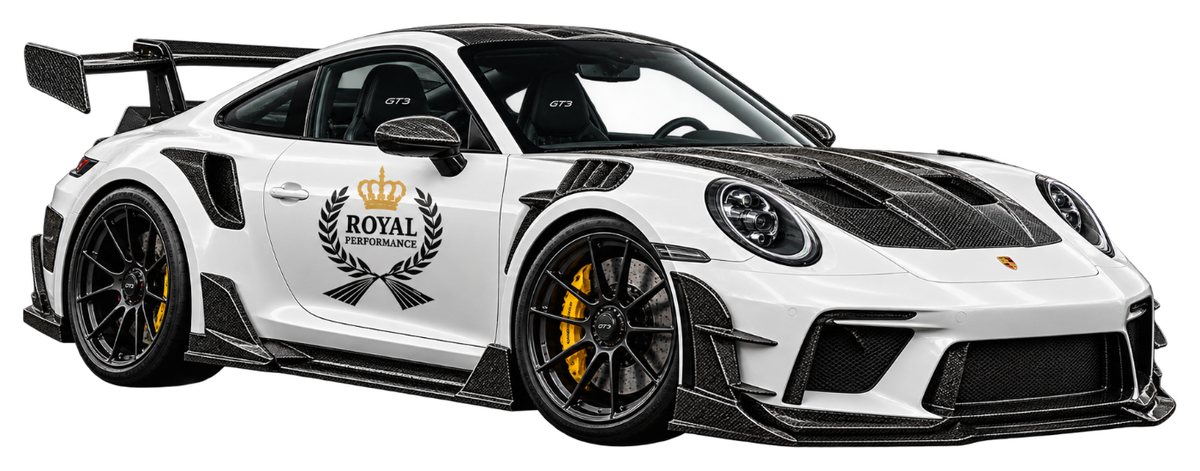PORSCHE 991 GT3 carbon fiber parts by Royal Performance