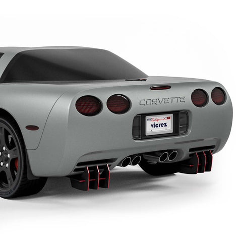 1997-2004 Corvette C5 Centa VR2 Rear Diffuser