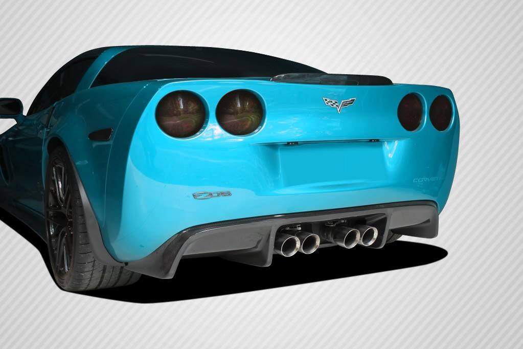 2005-2013 Chevrolet Corvette C6 Z06 GS ZR1 GT500 Body Kit, Carbon - view 4