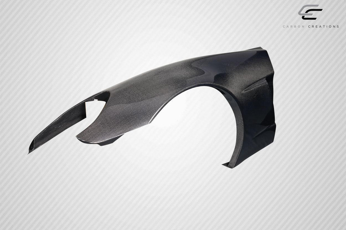 2005-2013 Chevrolet Corvette Z06 Look Front Fenders, Carbon Fiber - view 7