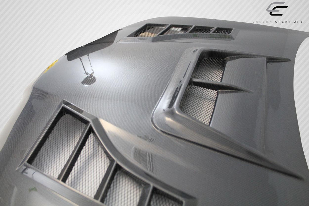 2006-2007 Subaru Impreza WRX STI DriTech TS-1 Hood, Carbon Fiber - view 7