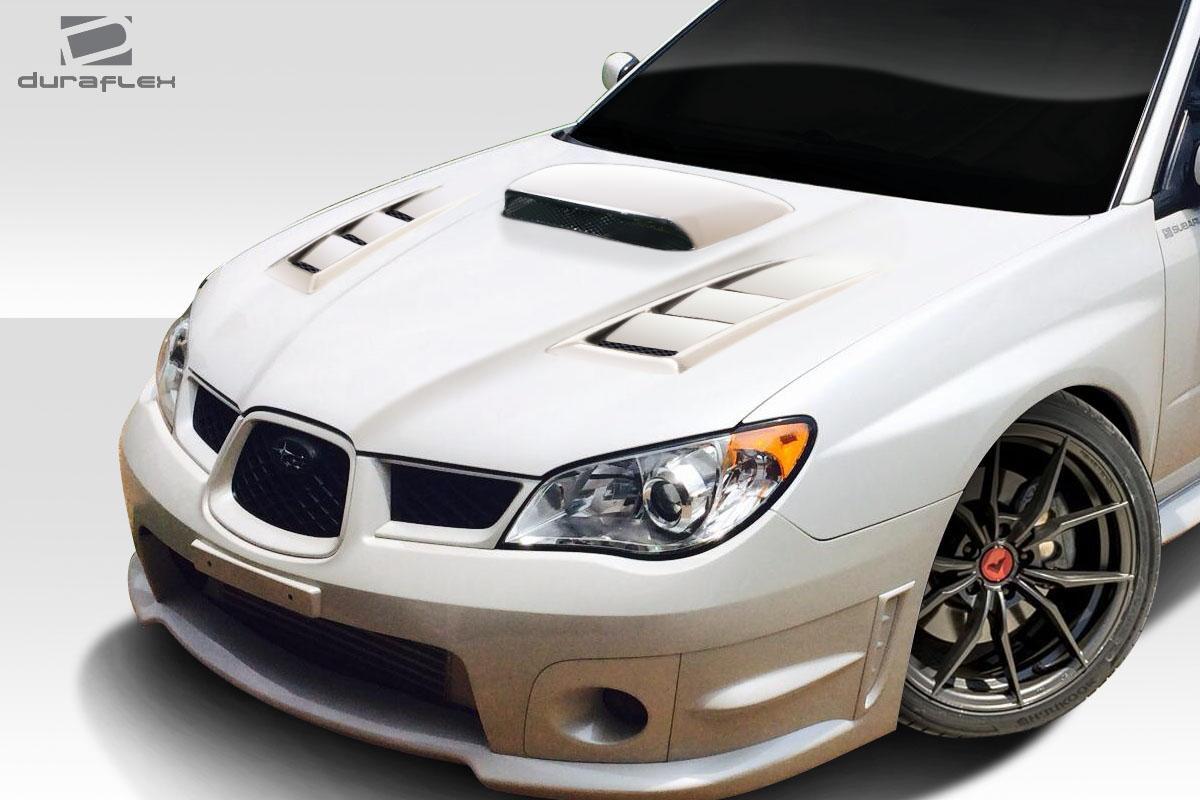 2006-2007 Subaru Impreza WRX STI C-1 Hood, Fiberglass - view 2