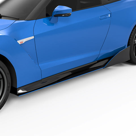 2007-2021 Nissan GTR R35 VZR1 Side Splitters