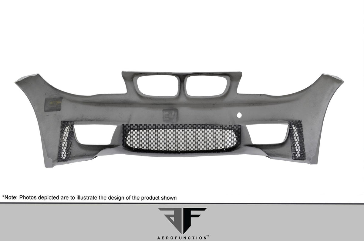 2008-2013 BMW 1 Series E82 E88 AF-1 Front Bumper Cover, Fiberglass - view 7