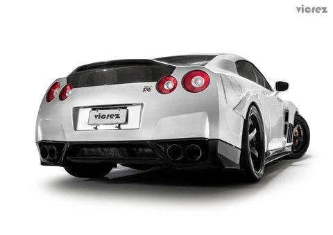 2009-2018 Nissan GTR R35 Duckbill Carbon Fiber Trunk