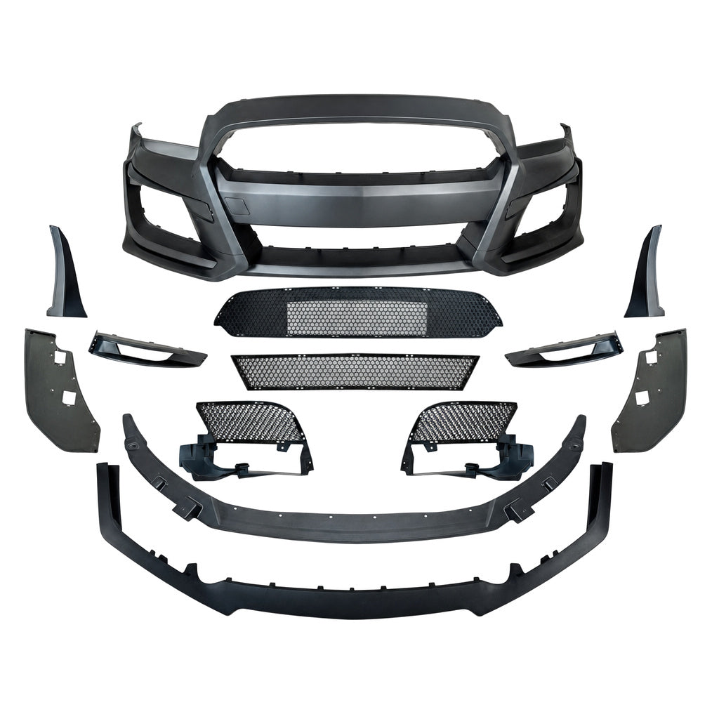 2010-2014 Ford Mustang GT500 Style Front Bumper Conversion Kit