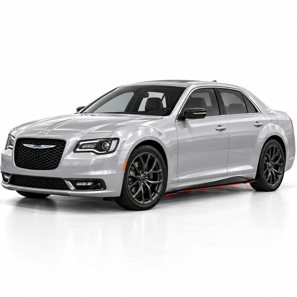 2011-2024 Chrysler 300 V7R Side Skirt Splitters - view 2