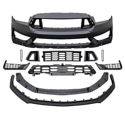 2013-2014 Ford Mustang V6 & GT Dark Horse Style Front Bumper