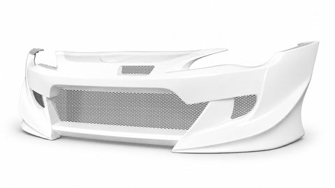 2013-2020 Scion FR-S Toyota 86 Subaru BRZ Gralix Wide Body GT500 V3 Front Bumper - 1 Piece