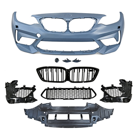 2013-2021 BMW F22/F87 M2 M2C Front Bumper