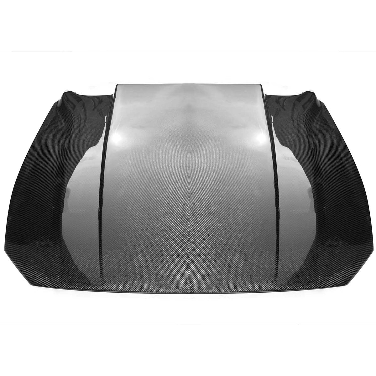 2018-2023 Ford Mustang 3 Inch Cowl Hood, Carbon Fiber - view 5