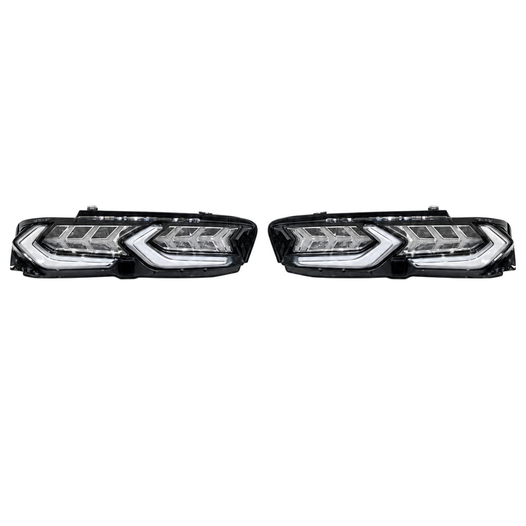 2019-2023 Chevrolet Camaro C8 Fishbone Style Tail Lamps