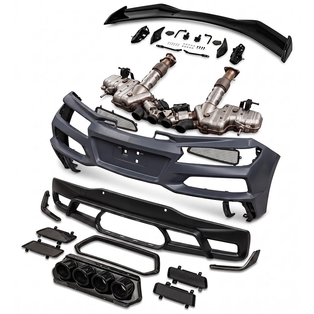 2020-2025 Corvette C8 Stingray Z06 Style Rear Bumper Kit - view 3