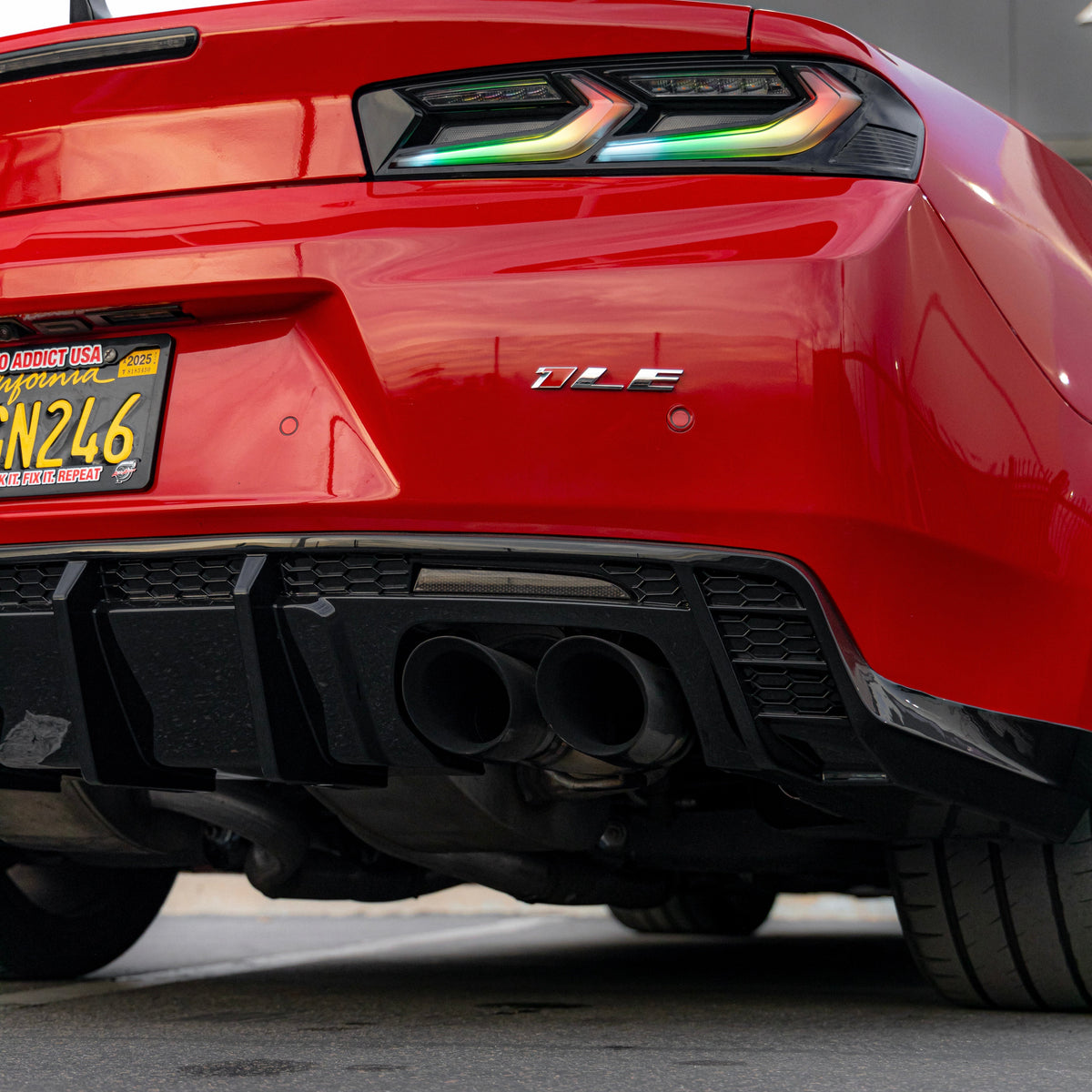 2016-2024 Camaro Smoked Rear Diffuser Reflectors, Pair - view 6