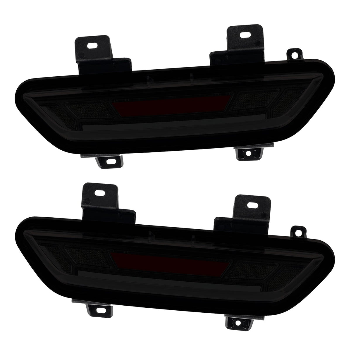 2015-2017 Mustang S550 Rear Diffuser Reverse Light LED Smoke Lens
