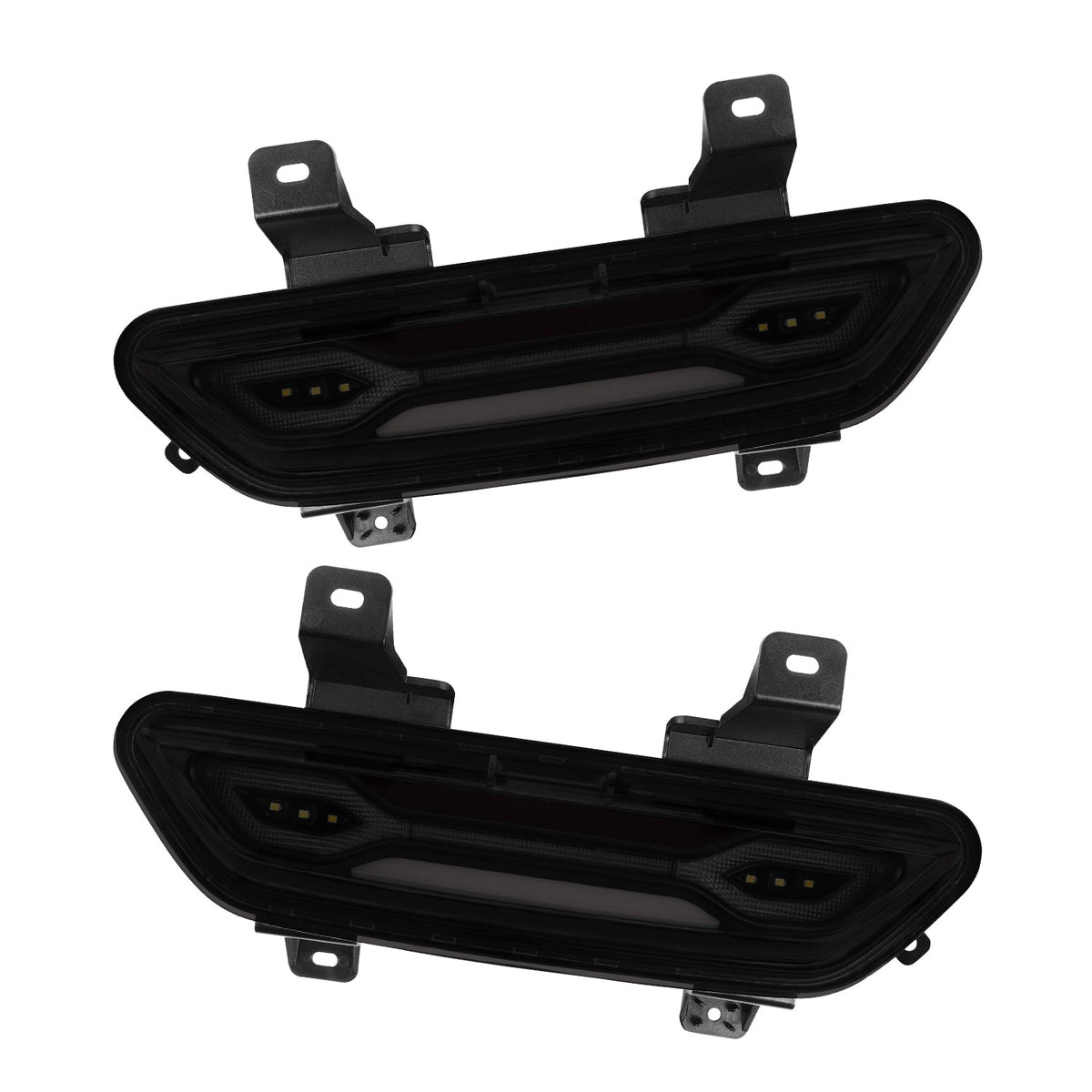 2018-2023 Mustang S550 Rear Diffuser Reverse Light LED Smoke Lens