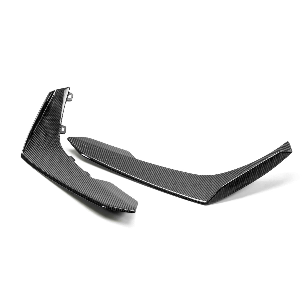2019-2024 Chevy Camaro ZL1 1LE Track Package Carbon Fiber Canards (Dive Planes) for ZL1 Conversion Bumper
