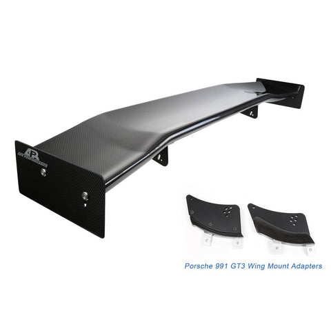 71" GTC-500 Carbon Fiber Adjustable Wing - 2014 - 2019 Porsche 991 GT3