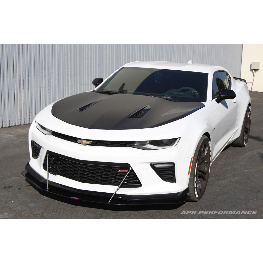 Carbon Fiber Front Wind Splitter-2016-2018 Chevrolet Camaro SS 1LE