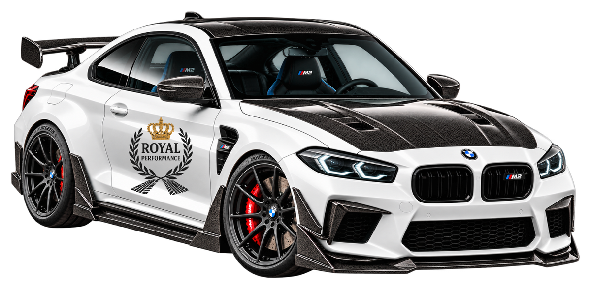 BMW M2 carbon fiber parts by Royal Performance