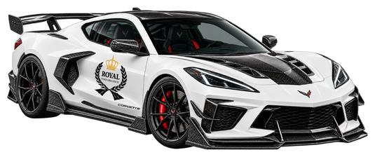 Chevy Corvette C8 2020-2027 carbon fiber and aero parts