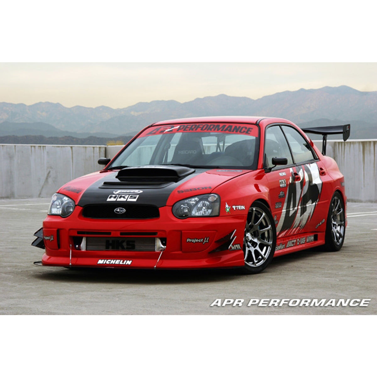 2004-2005 Subaru Impreza WRX SS/GT Widebody Aerodynamic Kit