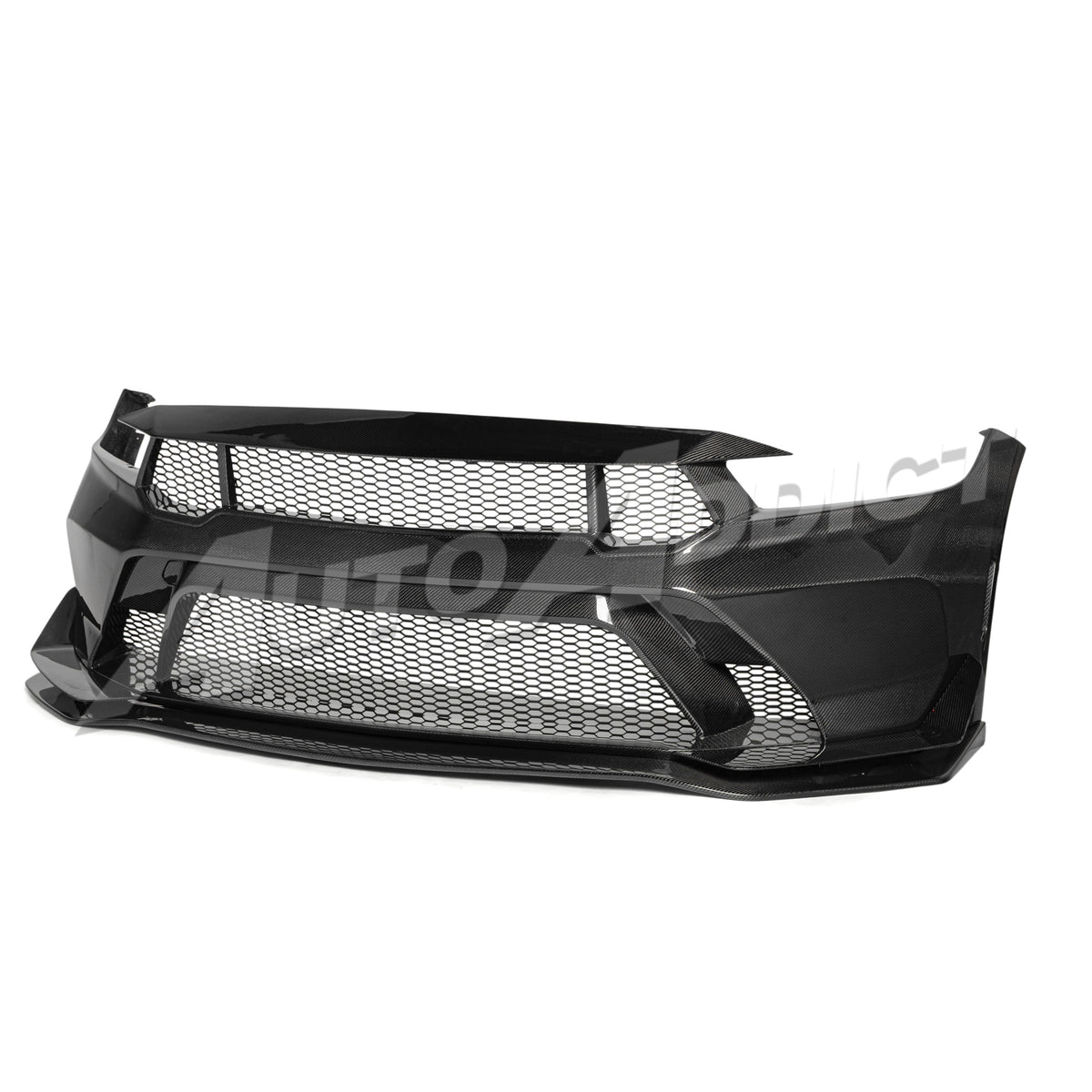 2024-2026 Mustang S650 Type-GTD Carbon Fiber Bumper Full Kit For GT/EcoBoost