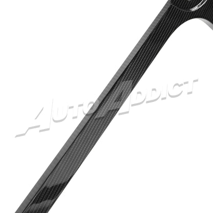 2021-2026 BMW G82 G83 M4 Dry Gloss Double Sided Carbon Fiber Engine Strut Bar Balance Kit