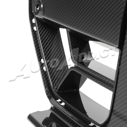 2021-2026 BMW G82 G83 M4 Dry Gloss Double Sided Carbon Fiber Lower Grill without ACC
