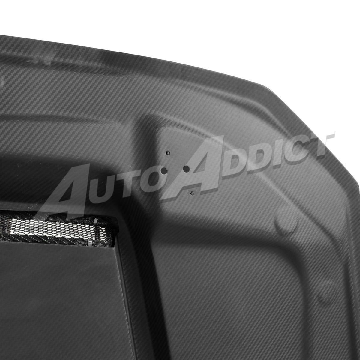 2021-2026 BMW G82 G83 M4 Dry Gloss Double Sided Carbon Fiber Front Hood Functional Vents