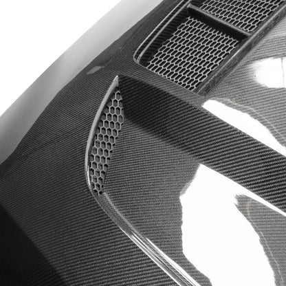 2024-2026 Mustang S650 Type-LM Carbon Fiber Double Sided Hood