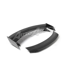 2024–2026 Mustang S650 Heritage SC™ V-Shaped Dry Gloss Carbon Fiber Rear Wing W/ Ducktail-Style Decklid