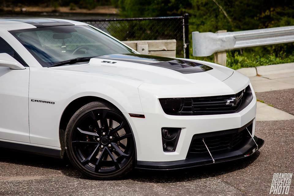 Carbon Fiber Front Wind Splitter- 2012-2015 Chevrolet Camaro ZL1