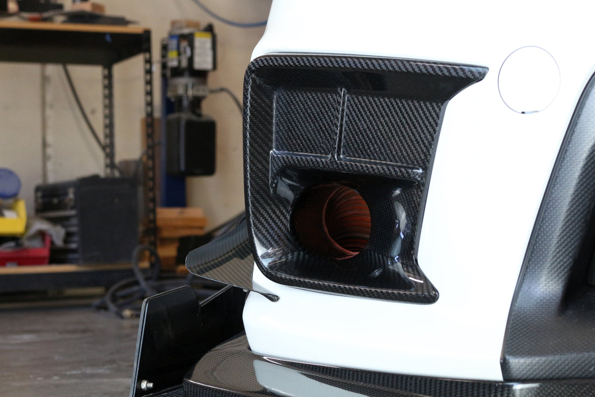 Carbon Fiber Brake Cooling Ducts- Subaru STI 2018-2021