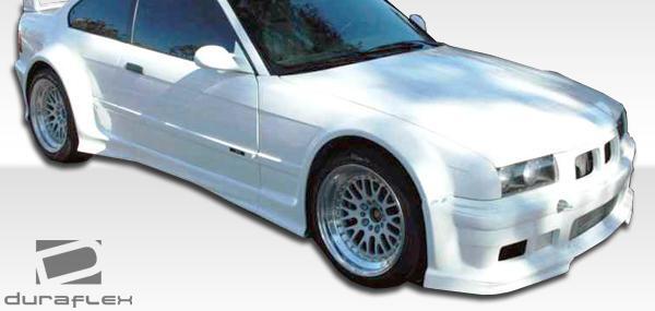 1992-1998 BMW 3 Series E36 2DR GT500 Wide Body Rear Fender Flares - view 4