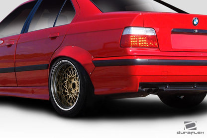 1992-1998 BMW 3 Series E36 RBS Rear Fender Flares, Fiberglass - view 2