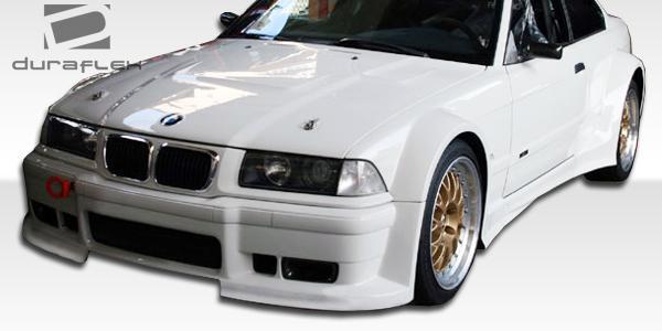 1992-1998 BMW 3 Series M3 E36 2DR GT500 Wide Body Side Skirts Rocker - view 4