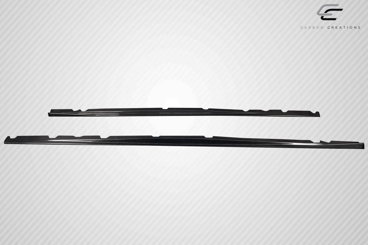 1992-1998 BMW M3 E36 Wallen Side Skirt Rocker Panel Splitters, Carbon - view 2