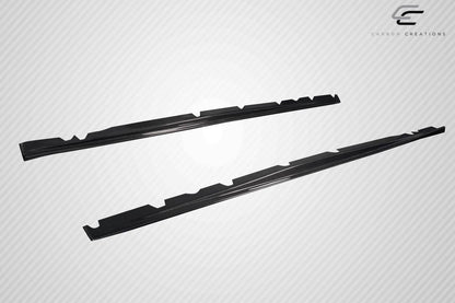 1992-1998 BMW M3 E36 Wallen Side Skirt Rocker Panel Splitters, Carbon - view 5