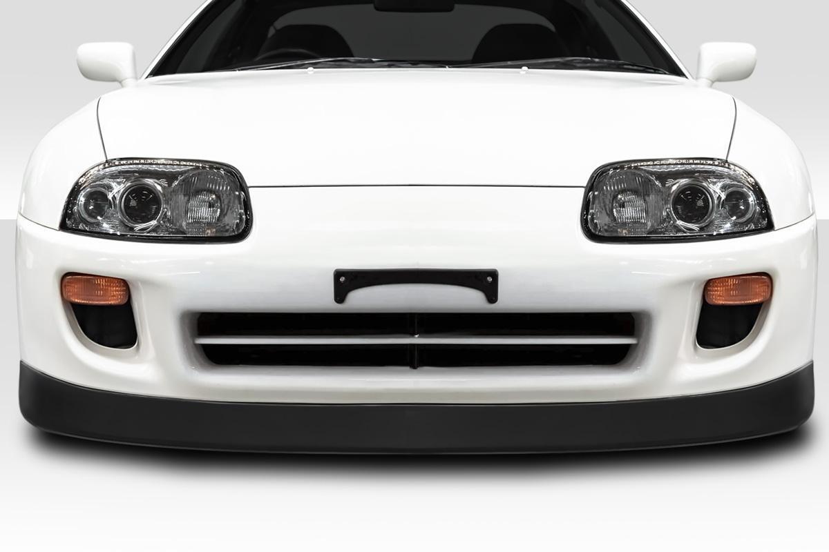 1993-1998 Toyota Supra Advancer Front Lip Spoiler Air Dam, Fiberglass - view 1