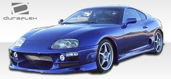 1993-1998 Toyota Supra Bomber Side Skirts Rocker Panels, Fiberglass - view 2