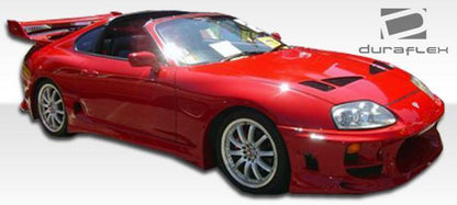 1993-1998 Toyota Supra Bomber Side Skirts Rocker Panels, Fiberglass - view 7
