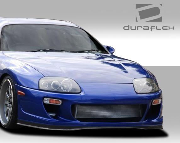 1993-1998 Toyota Supra RD-X Front Bumper Cover, Fiberglass - view 2