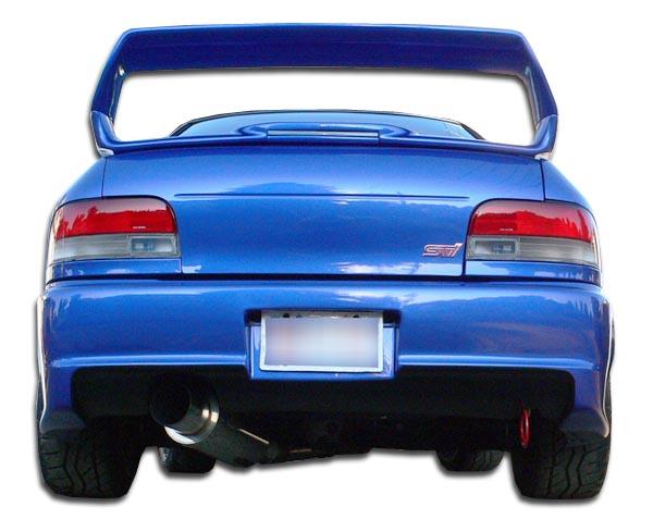 1993-2001 Subaru Impreza 4DR S-Sport Rear Bumper Cover, Fiberglass - view 1