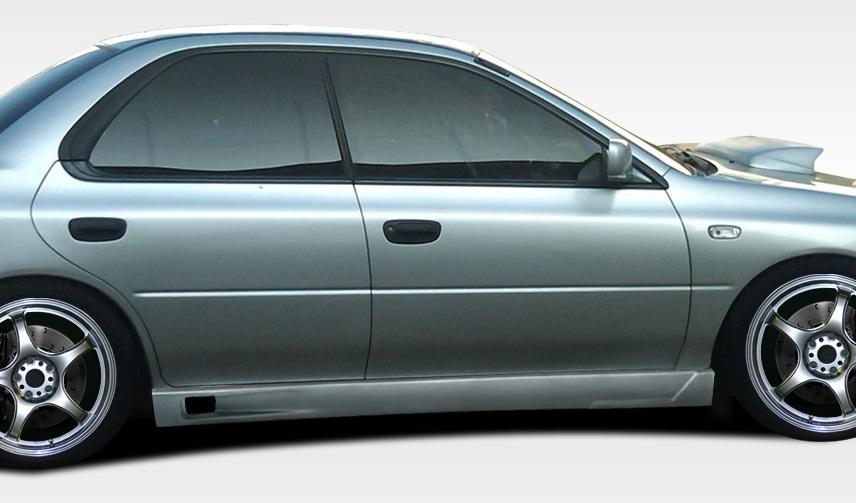 1993-2001 Subaru Impreza I-Design 2 Wide Body Side Skirts Rocker - view 1